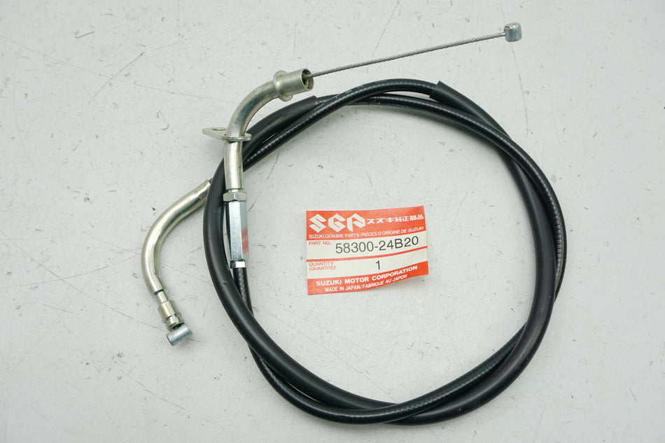 Suzuki LS650 Cable de acelerador original 58300-24B20 - NUEVO