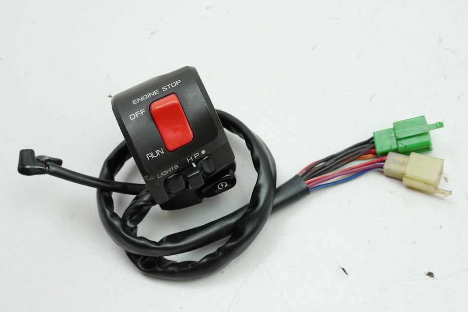 KAWASAKI ZZR 1100 D ZXT10D Interruptor de manillar derecho Interruptor de parada de emergencia Interruptor de encendido y apagado