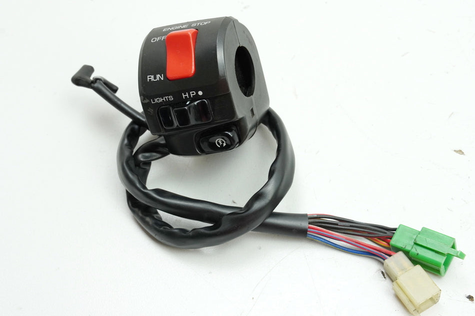 KAWASAKI ZZR 1100 D ZXT10D Interruptor de manillar derecho Interruptor de parada de emergencia Interruptor de encendido y apagado