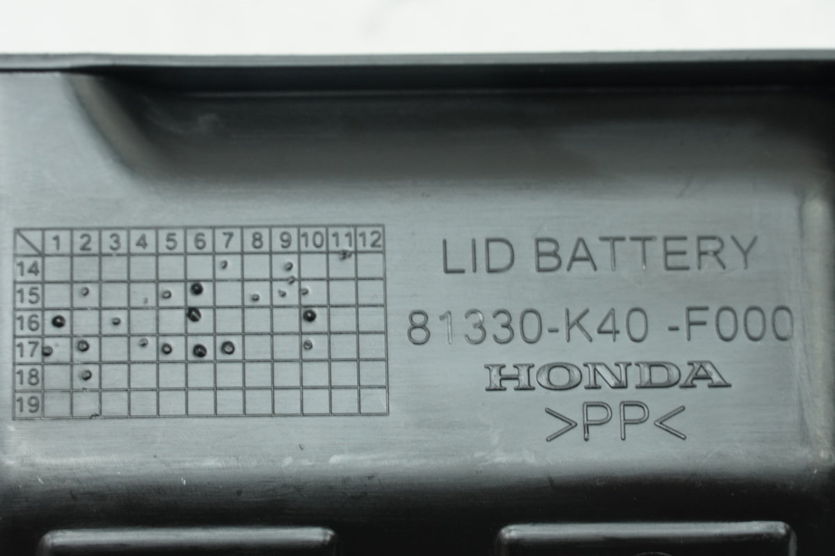 Honda NSS 125 AD JF69 Forza Battery Cover Storage Compartment Fairing