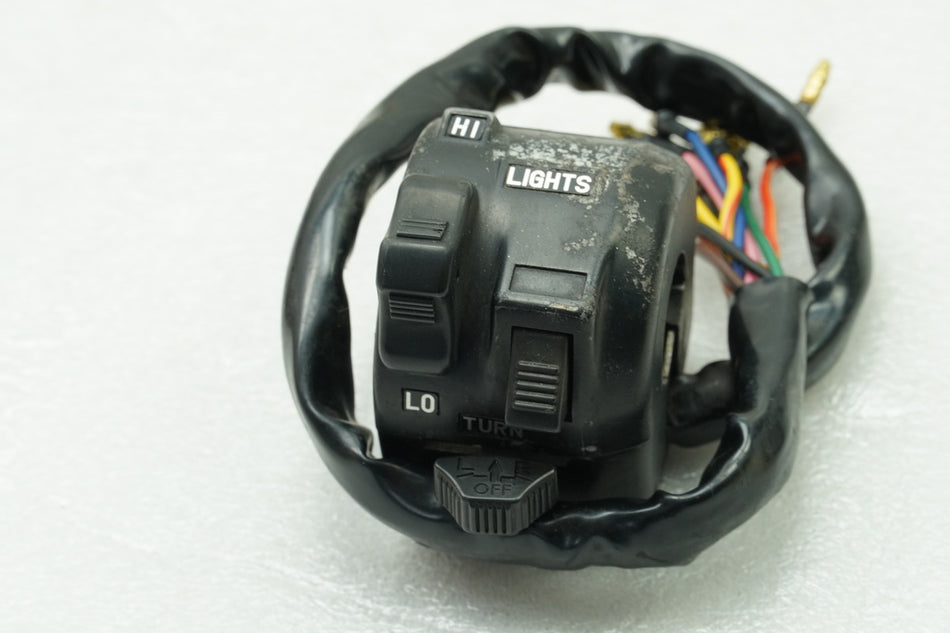 YAMAHA RD 250 1A2 Mando izquierdo de manillar Interruptor de luz intermitente Mando combinado
