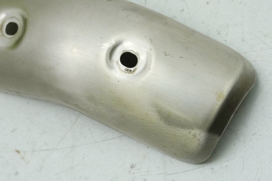 Royal Enfield Himalayan Abdeckung Auspuff Hitzeschutz Cover Blende Krümmer