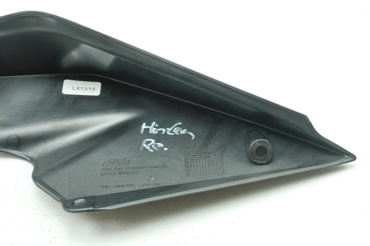 KTM 1290 SUPERDUKE R Heckverkleidung rechts Abdeckung Cover Verkleidung Heck