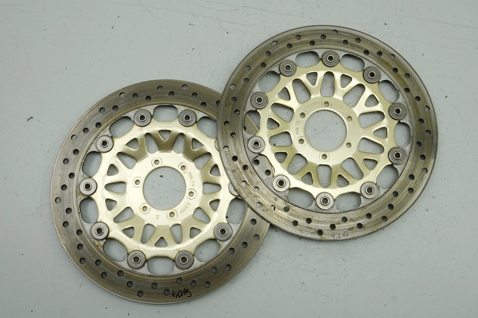 Honda CBR 900 SC28 Discos de freno delanteros Pareja 92-95