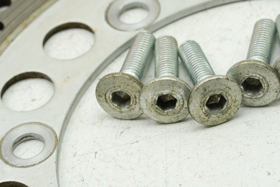 KAWASAKI EN 500 EN 500 A Disco de freno delantero Tornillos 4,868 mm 13998 km para llanta