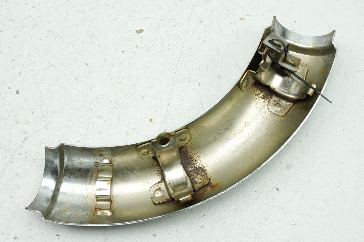 KYMCO ZING 125 RFBRF25A Abdeckung Auspuff Hitzeschutz Cover Blende Krümmer vorn