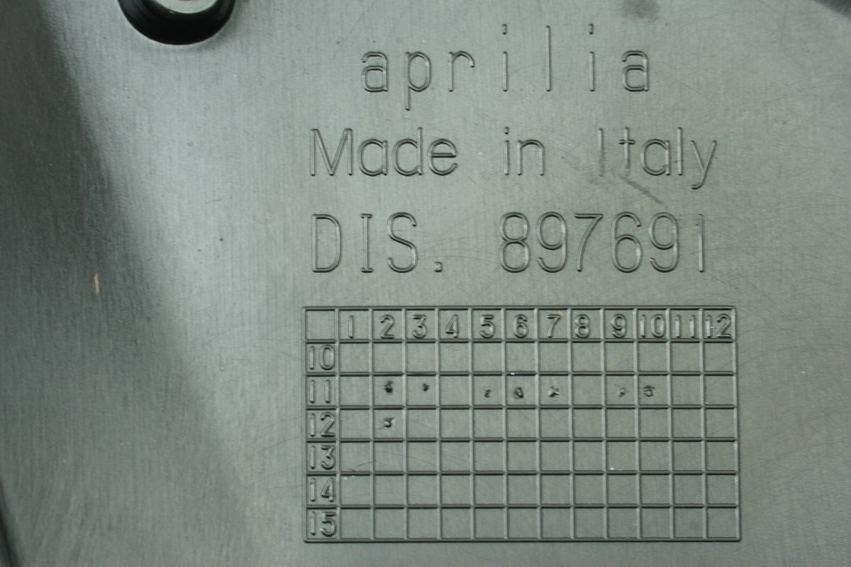 APRILIA RS 125 RS4 ZD4TW Seitendeckel rechts Abdeckung Rahmen Cover Blende