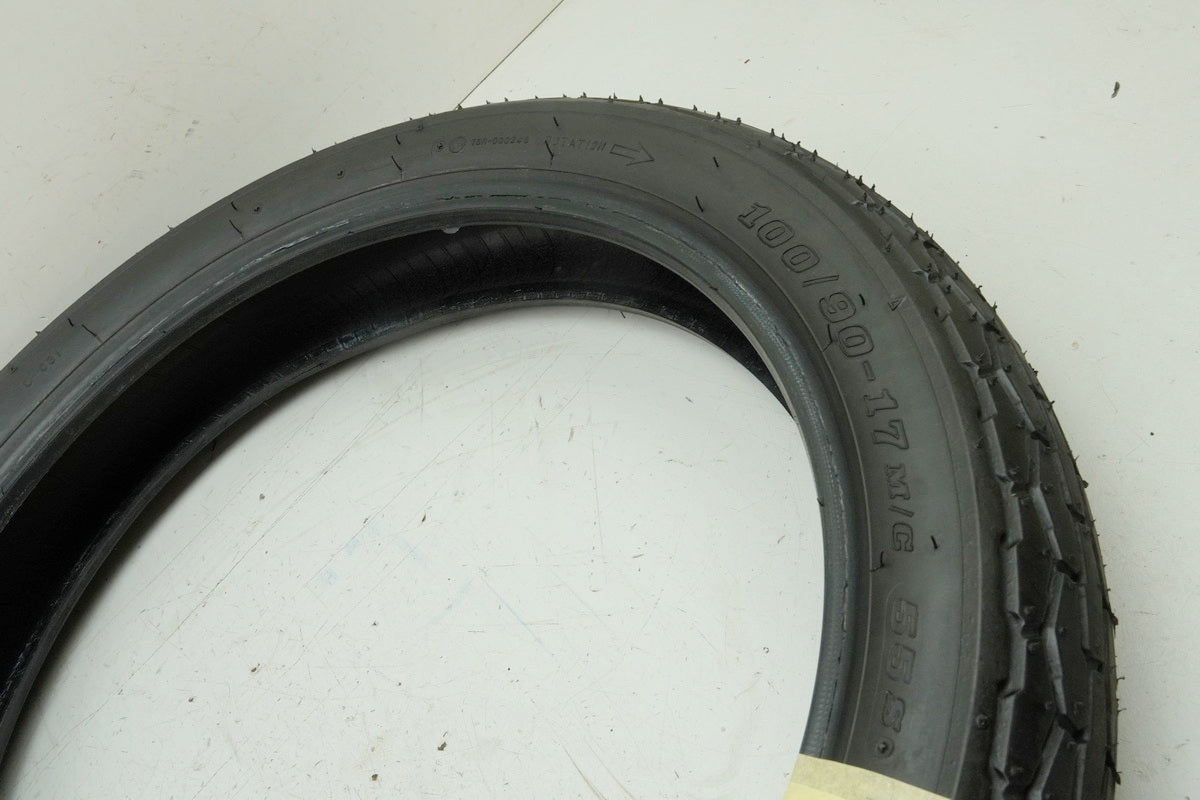 Dunlop F 17 100/ 90 17 (55S) Front Tire (e.g. for Kawasaki EL 250)