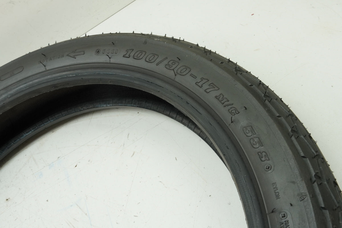 Dunlop F 17 100/ 90 17 (55S) Front Tire (e.g. for Kawasaki EL 250)