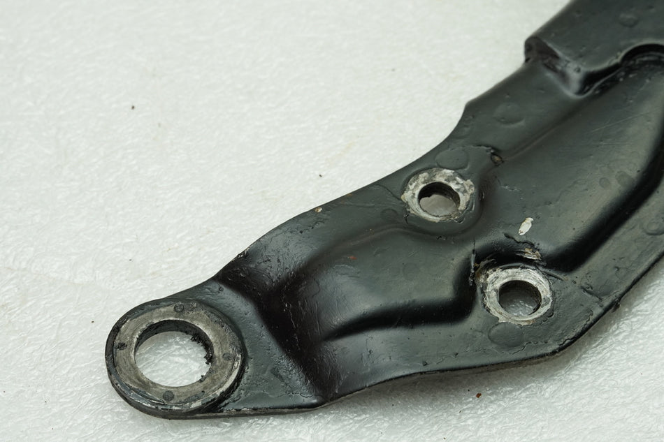 YAMAHA RD 250 1A2 Fußrastenanlage Sozius links Halter Fußraste Fußrastenplatte
