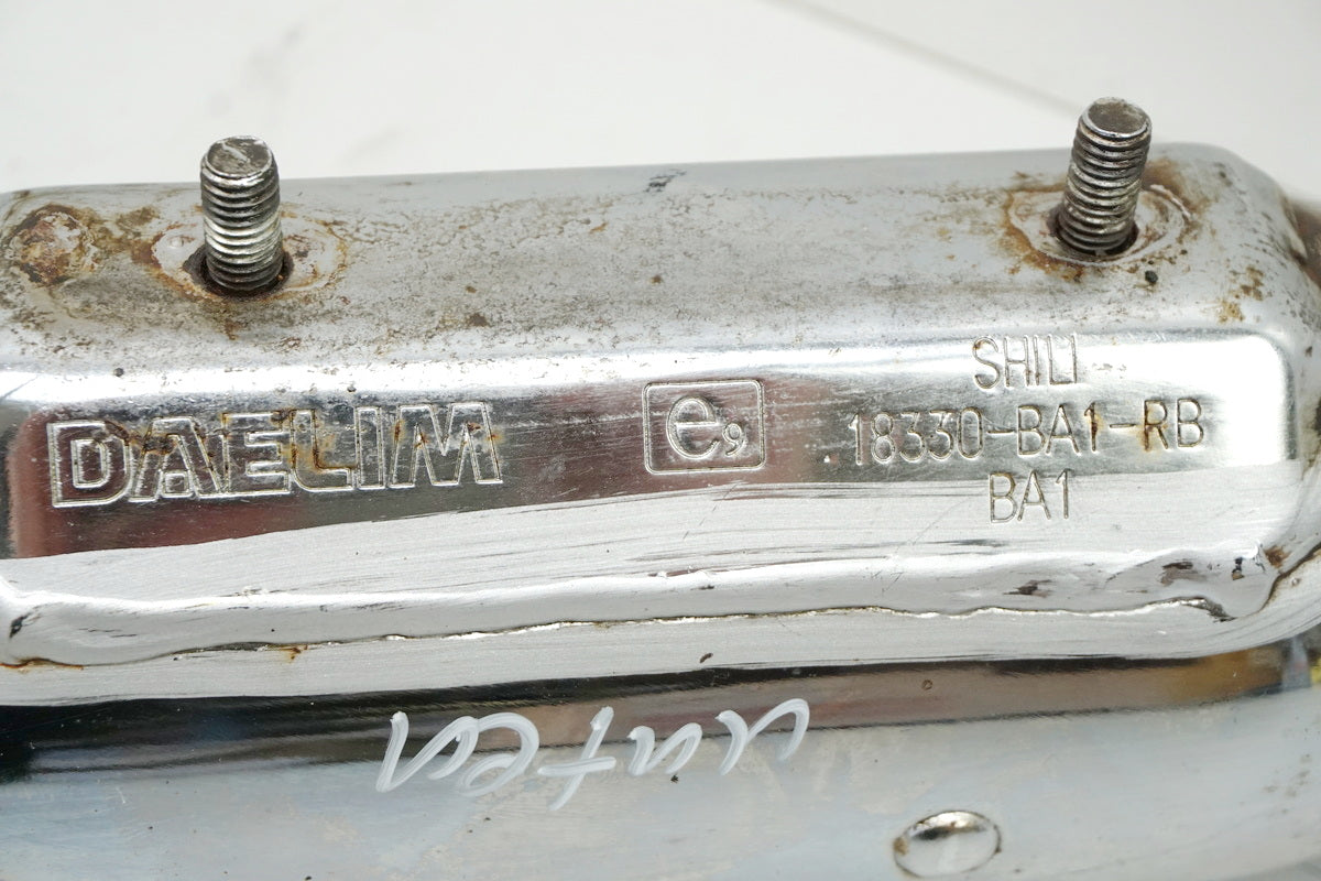 DAELIM VL 125 FI DAYSTAR BA1 Escape inferior Silenciador DAE-18310-BA1-RB00