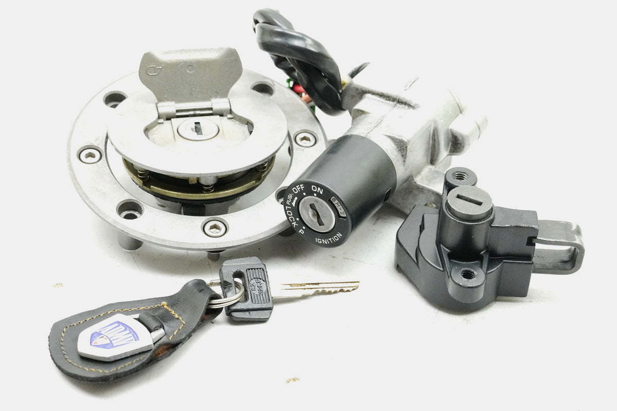 SUZUKI GSF 400 GK75B Bandit Juego de cerraduras, cerradura de encendido, tapa del depósito