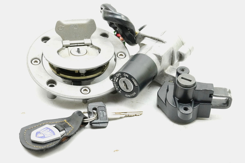 SUZUKI GSF 400 GK75B Bandit Juego de cerraduras, cerradura de encendido, tapa del depósito