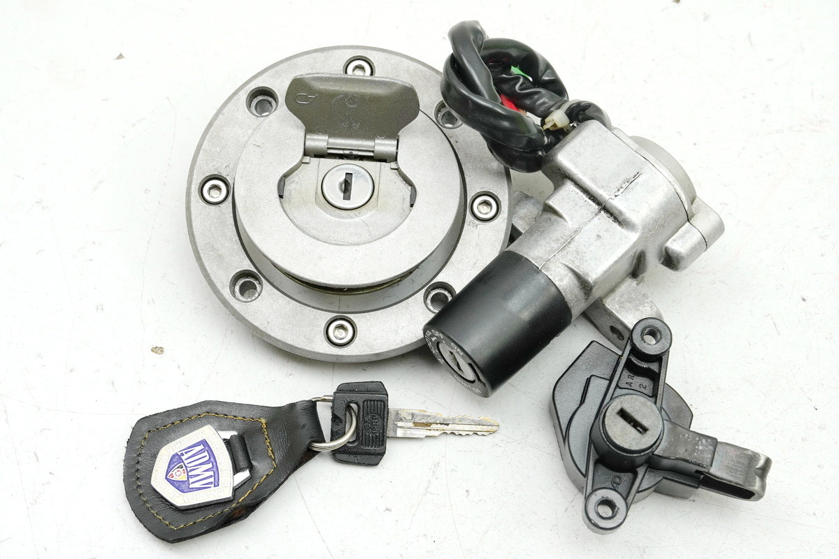 SUZUKI GSF 400 GK75B Bandit Juego de cerraduras, cerradura de encendido, tapa del depósito