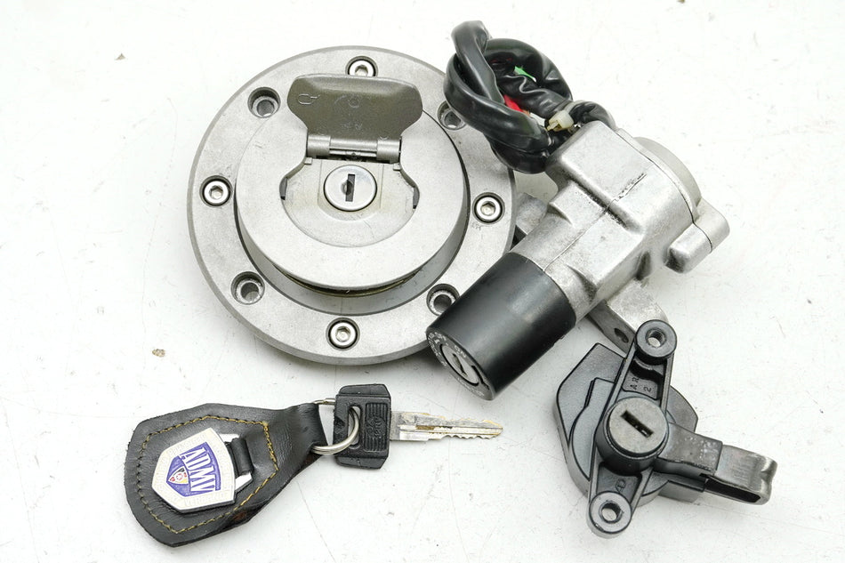 SUZUKI GSF 400 GK75B Bandit Juego de cerraduras, cerradura de encendido, tapa del depósito