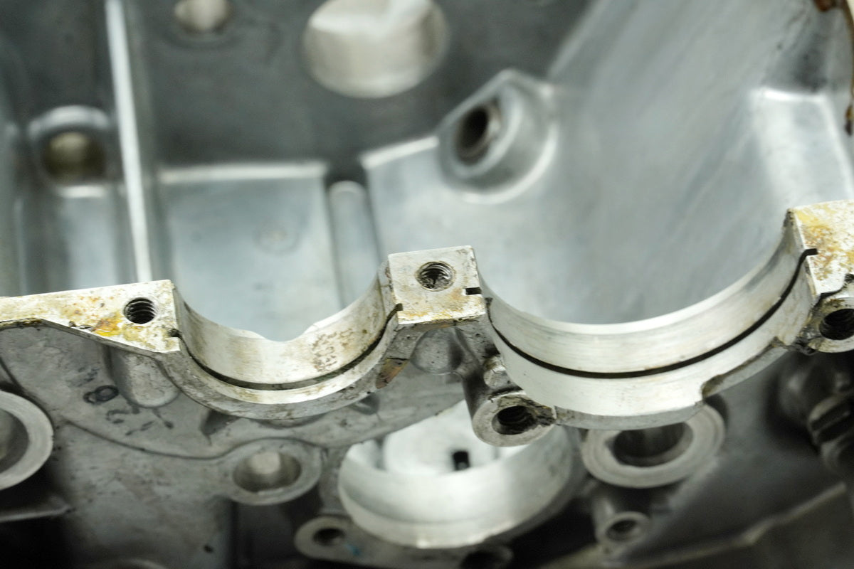 YAMAHA RD 250 1A2 Carcasa de motor bloque motor cárter cigüeñal