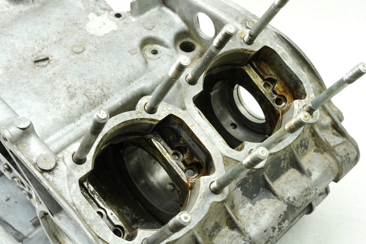 YAMAHA RD 250 1A2 Carcasa de motor bloque motor cárter cigüeñal