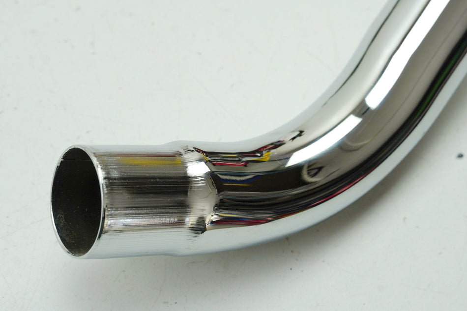YAMAHA XV 250 2UJ VIRAGO Embellecedor cromado Tapa Colector de escape Protector térmico