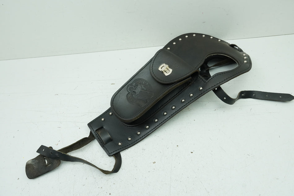 YAMAHA XV 750 4PW VIRAGO Tankabdeckung Tasche Tank Latz Leder Tanktasche