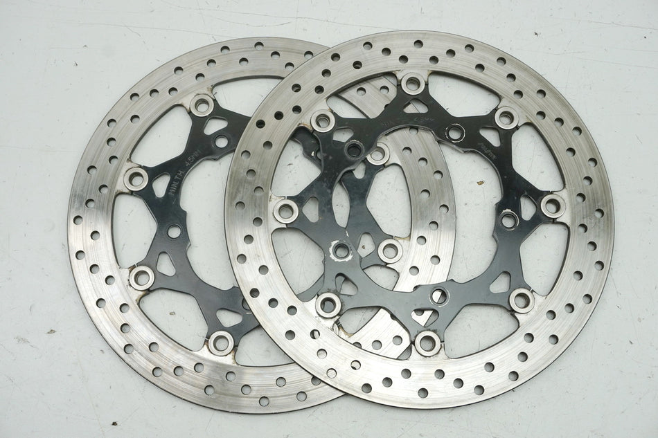 SUZUKI GSX 650 F WVCJ ABS BANDIT Discos de freno delanteros Par Brake Disc