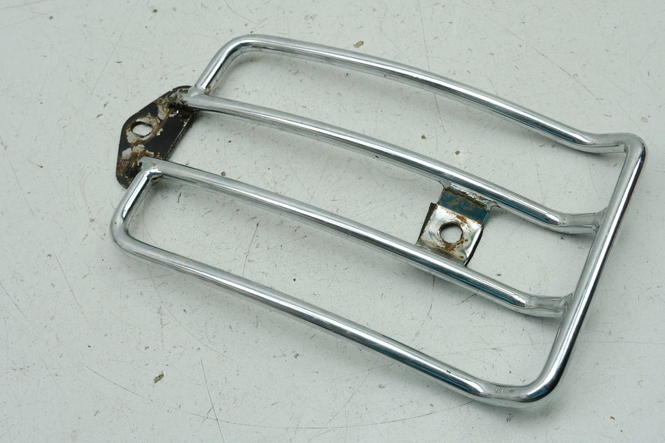 YAMAHA XV 750 4PW VIRAGO Portabultos de acero inoxidable cromado para chopper cruiser
