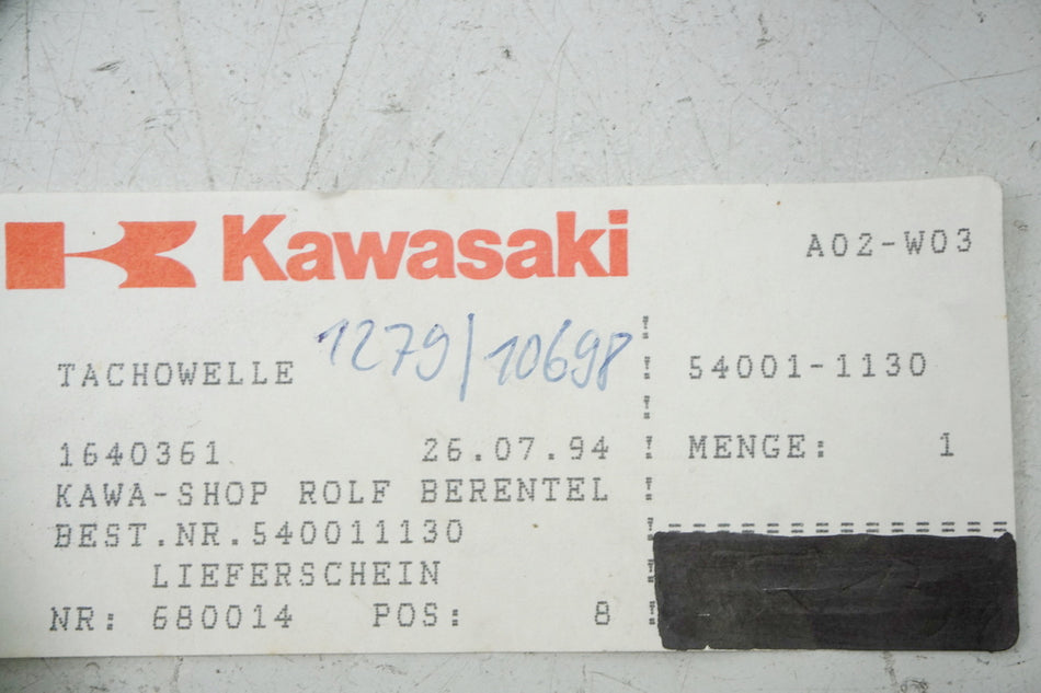 Kawasaki Tachowelle original 54001-1130 BN KLE GPX ZXR - NEU