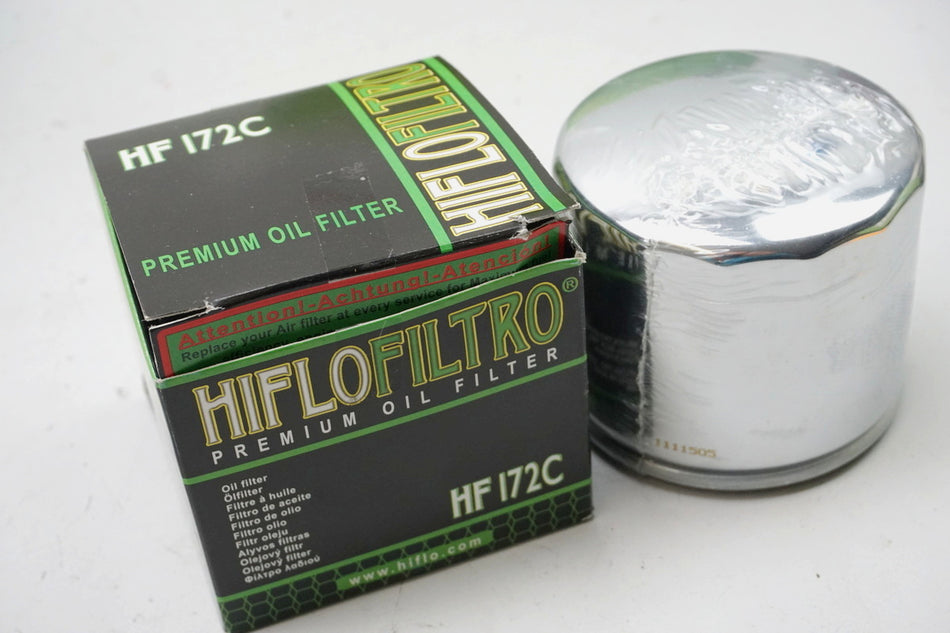 Filtro de aceite Hiflo HF172C para Harley Davidson - NUEVO