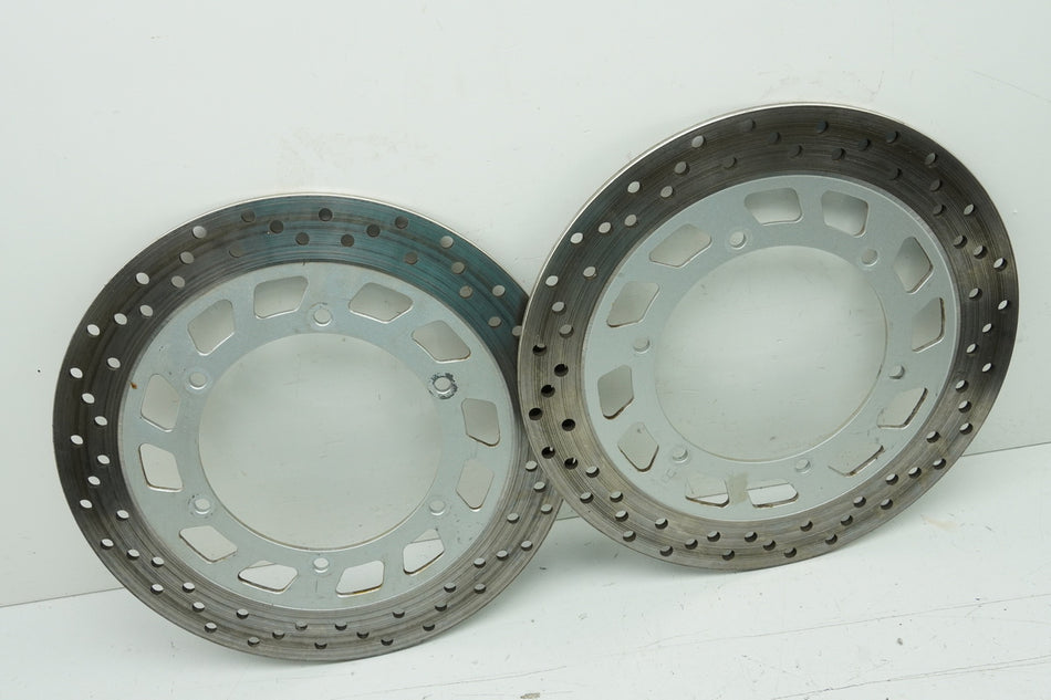 YAMAHA XV 750 4PW 1100 3LP VIRAGO Front Brake Discs Left Right Brake Disc
