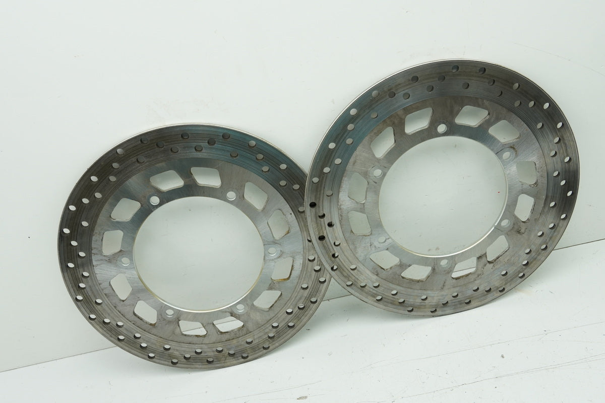 YAMAHA XV 750 4PW 1100 3LP VIRAGO Front Brake Discs Left Right Brake Disc