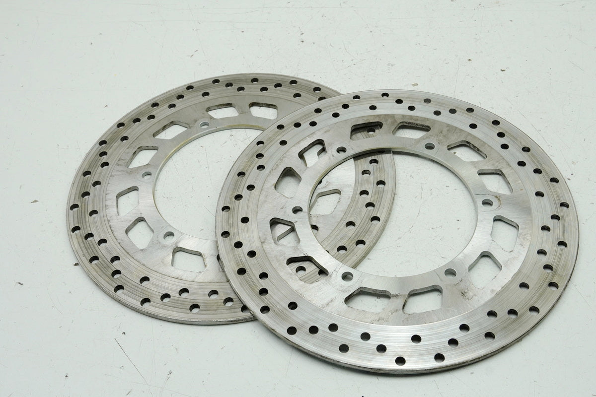 YAMAHA XV 750 4PW 1100 3LP VIRAGO Front Brake Discs Left Right Brake Disc