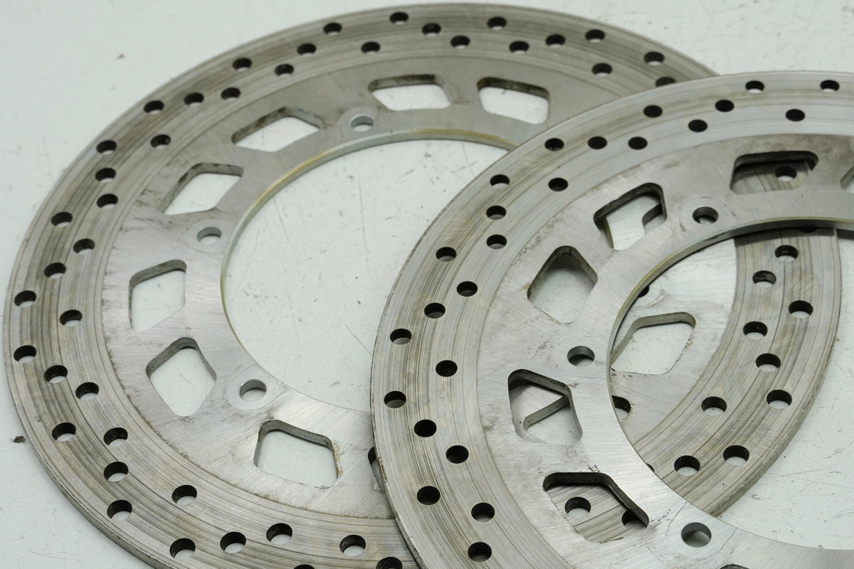 YAMAHA XV 750 4PW 1100 3LP VIRAGO Front Brake Discs Left Right Brake Disc