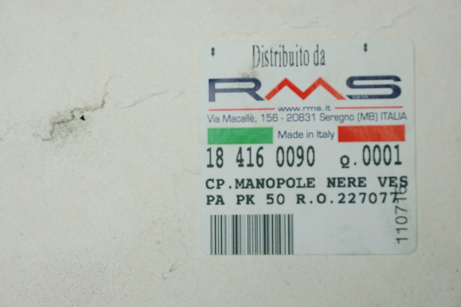 RMS Lenkergriffe Griffgummis aus Zubehör 184160090 Vespa Piaggio - NEU