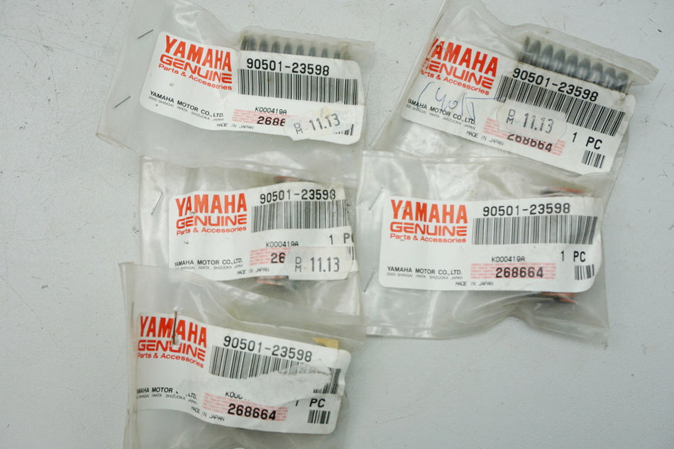 Yamaha Clutch Springs Spring Clutch Set 5 pieces original 90501-23598 YZ NEW