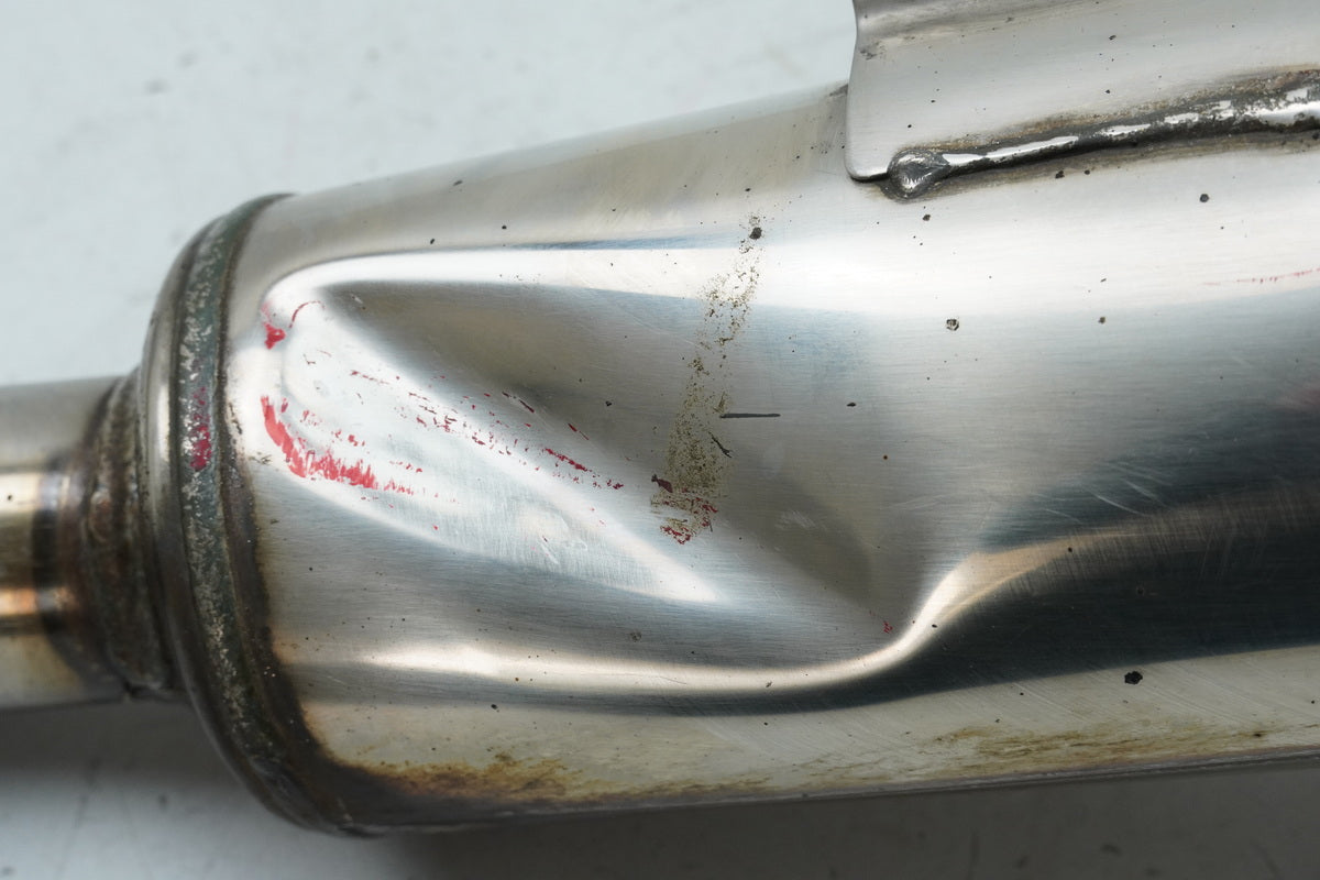 SUZUKI GSF 400 GK75B Bandit Escape Silenciador Colectores Sistema de escape original