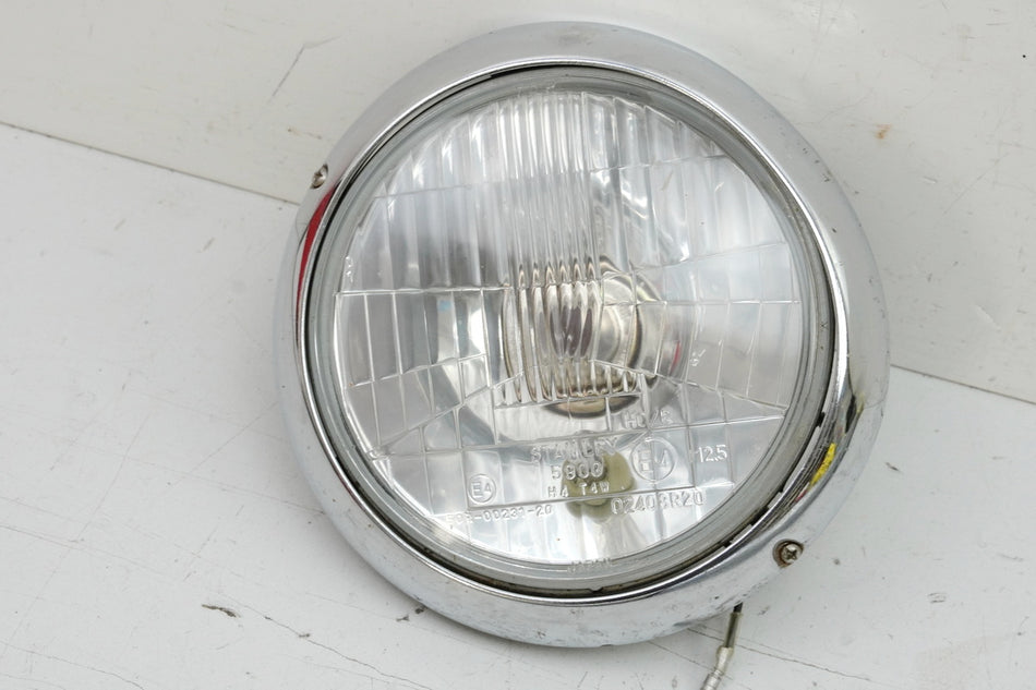 KAWASAKI EN 500 EN 500A Inserto de faro original Borde de lámpara Anillo de faro
