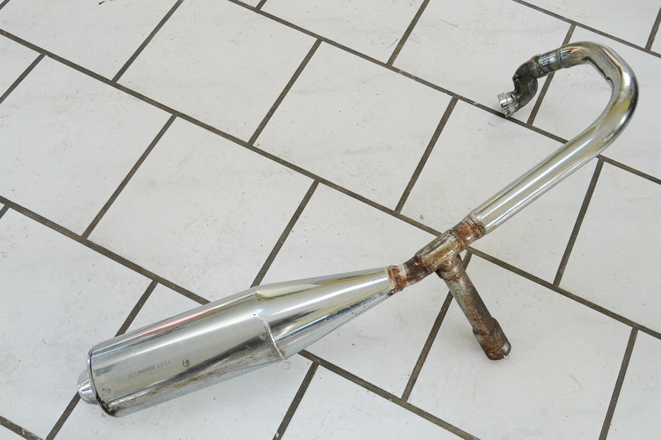 KAWASAKI EN 500 EN 500A Escape derecho Silenciador Colector Sistema de escape