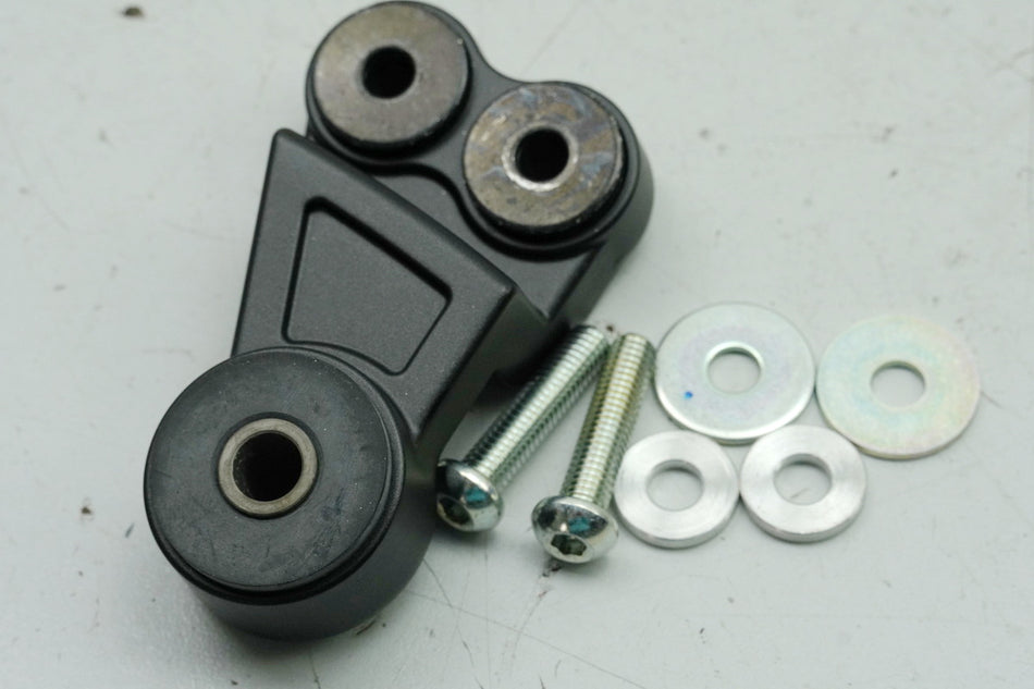 YAMAHA FZ8 N RN25 Soporte escape silenciador original placa de sujeción NUEVO
