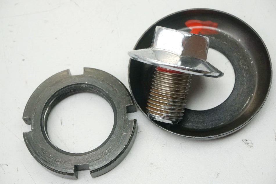 KAWASAKI ER 5 TWISTER ER500A TORNILLO FUSIBLE TUERCA CABEZA DE DIRECCIÓN TIJA DE HORQUILLA