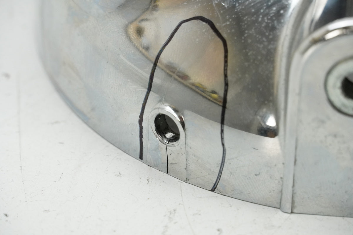 DAELIM VS 125 Gehäuse Scheinwerfer Abdeckung Lampe Cover 13867 km