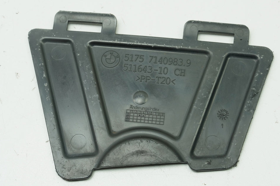 BMW E81 E82 E87 E87N E88 E90 E90N E91 E92 Tapa Motor Interior Cubierta 7140983