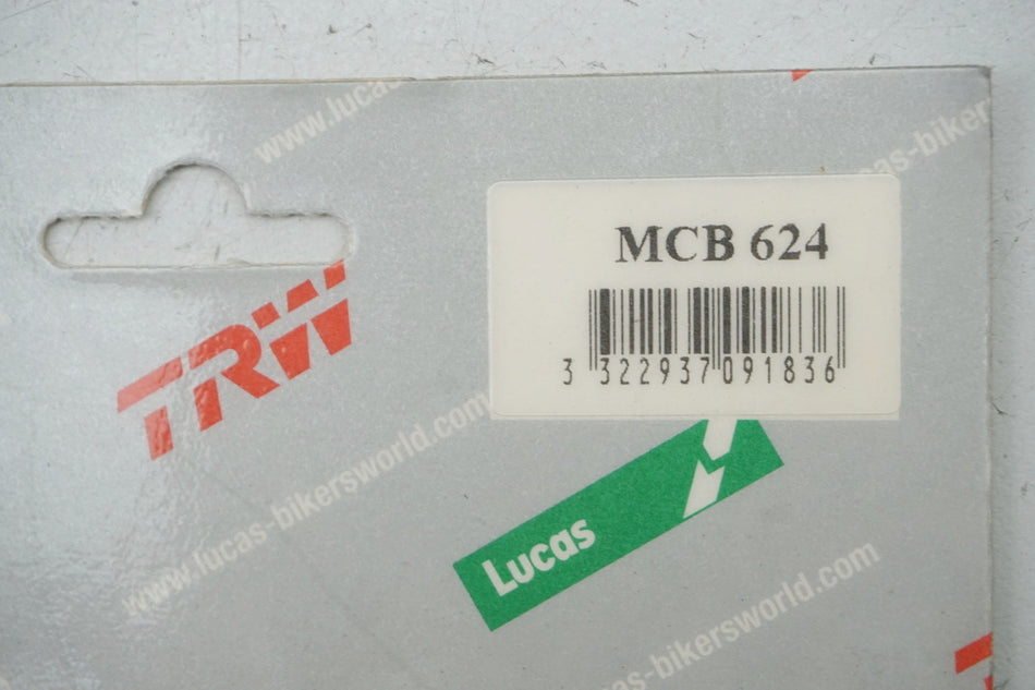 Pastillas de freno originales Lucas MCB624 Cagiva Honda VT NX GL - NUEVO