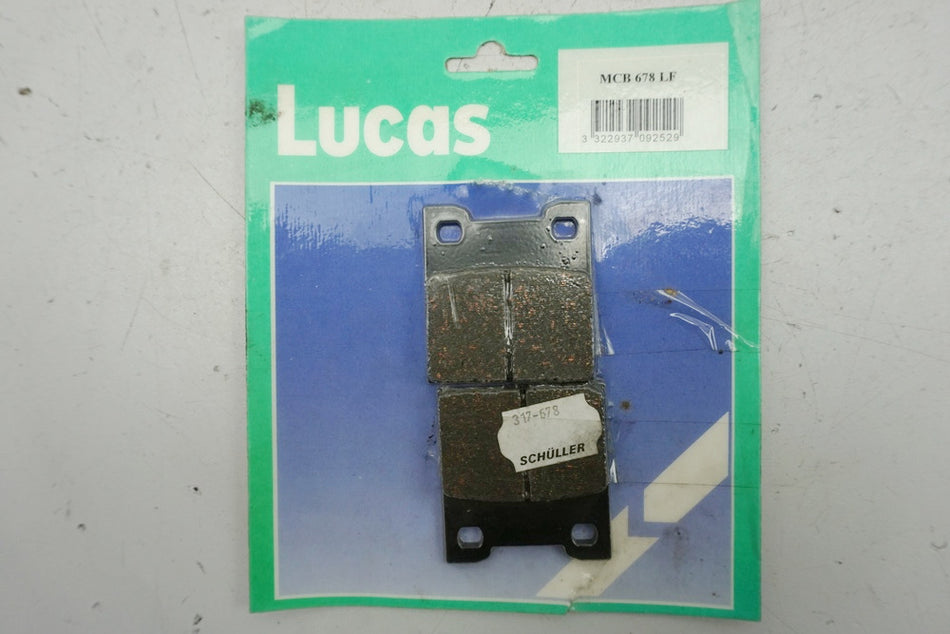 Pastillas de freno originales Lucas MCB678 LF Suzuki RF - NUEVO