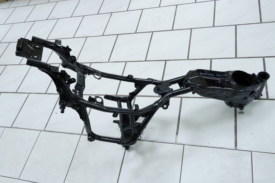 YAMAHA XV 535 VIRAGO 2YL RAHMEN & BRIEF FRAME - UNFALLFREI & VERMESSUNGSPROTOKOLL