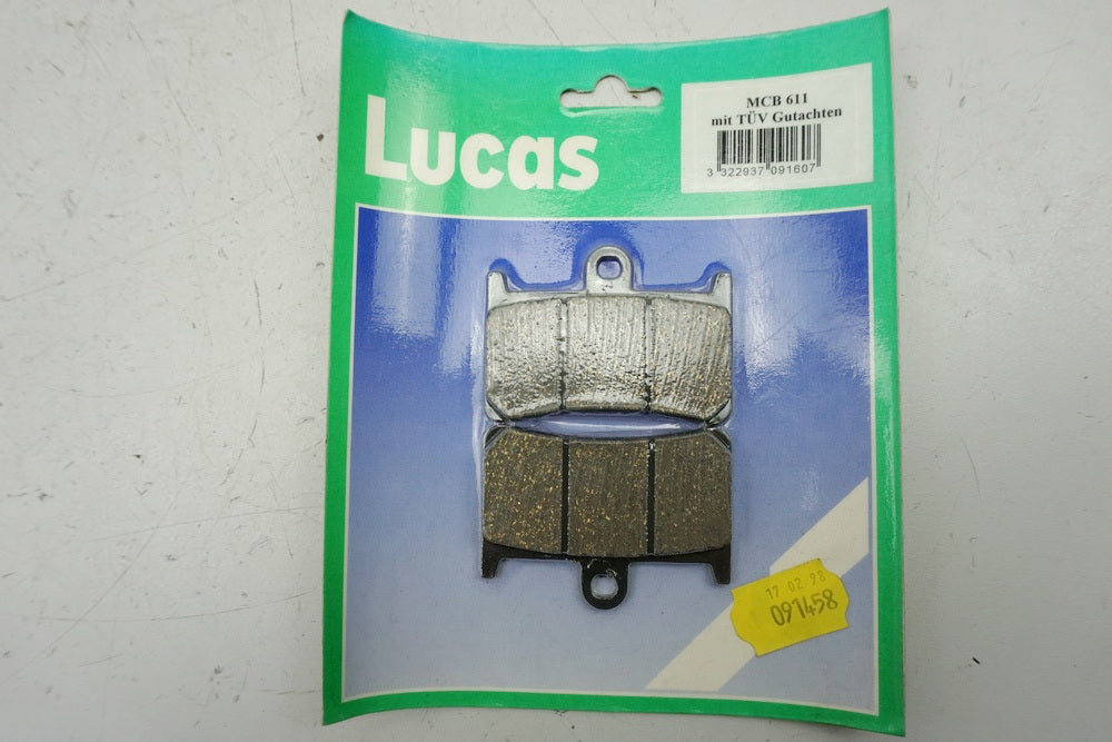 Pastillas de freno originales Lucas MCB611 Yamaha TZR TZ - NUEVO