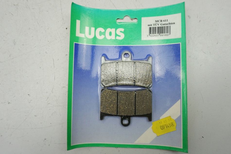 Pastillas de freno originales Lucas MCB611 Yamaha TZR TZ - NUEVO