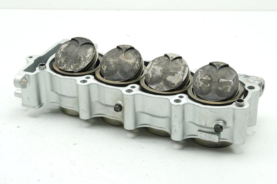 KAWASAKI ZX-6R ZX600G Cilindro Pistón Juego de pistones Culata (para motor) 98-99