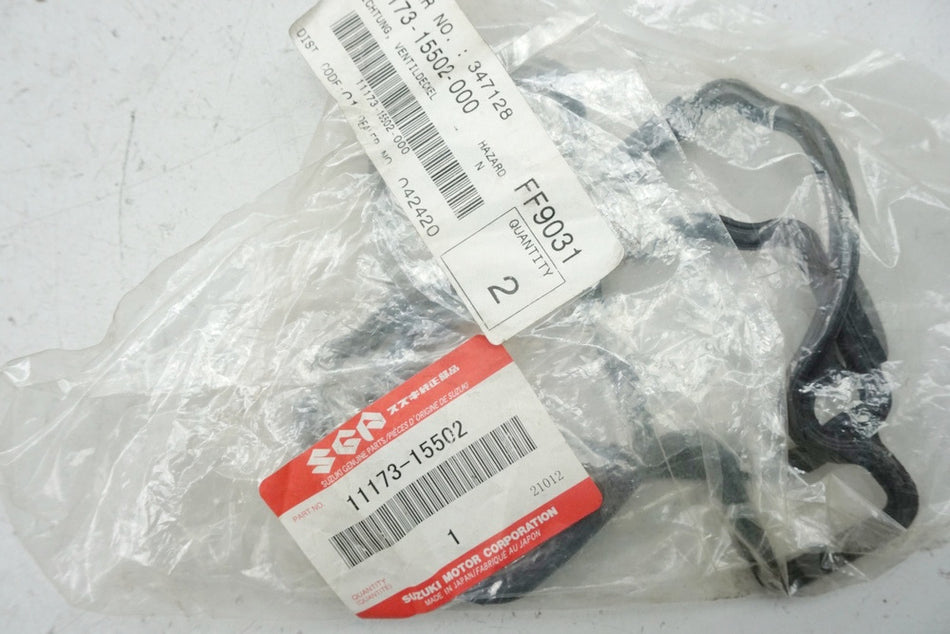 Suzuki Junta Tapa de Válvulas 11173-15502 (11173-01D00) original GS 500 - NUEVO
