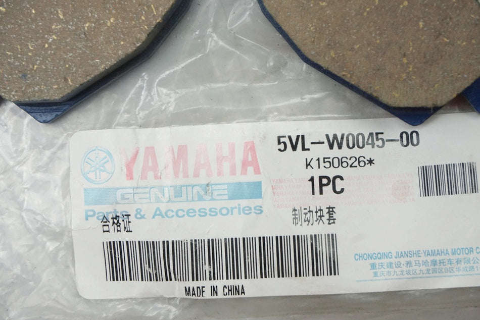 Yamaha Bremsbeläge Bremsklötze original 5VL-W0045-00 - NEU