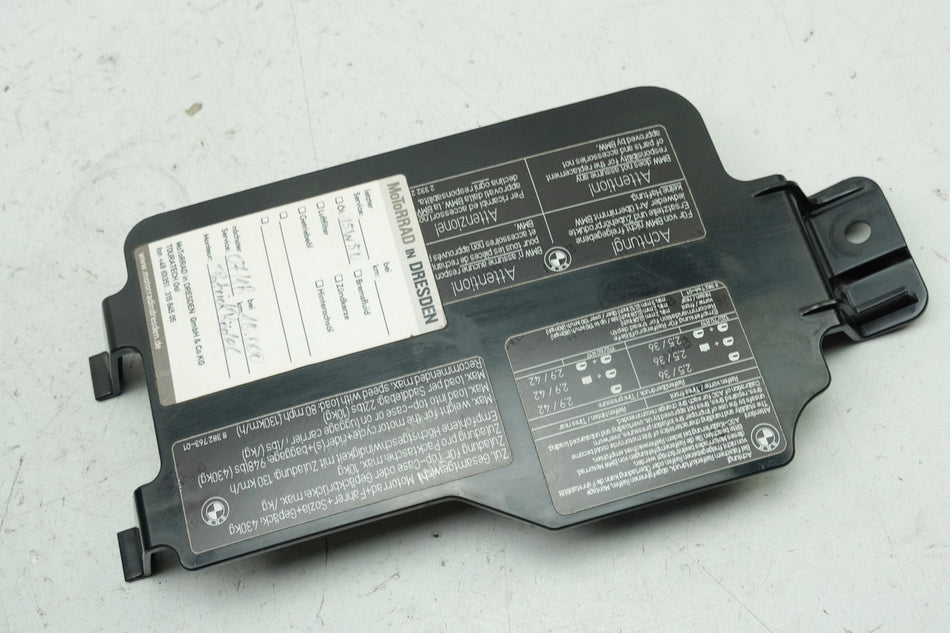 BMW R nine T Urban G/S 0J41 Abdeckung Batteriefach Deckel Batterieabdeckung