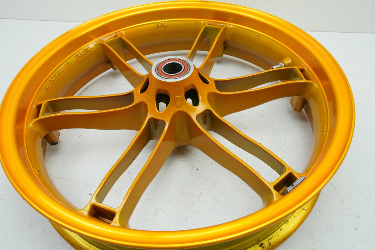 BUELL XB12S XB1 Lightning Llanta delantera Rueda oro J17 x 3.50 sin accidentes